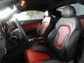Magma Red 2009 Audi TT S 2.0T quattro Coupe Interior Color