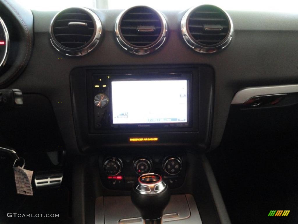 Magma Red Interior 2009 Audi TT S 2.0T quattro Coupe Photo #37868428