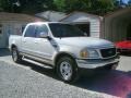 2001 Oxford White Ford F150 Lariat SuperCrew  photo #1