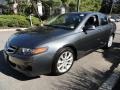 2008 Carbon Gray Pearl Acura TSX Sedan  photo #7
