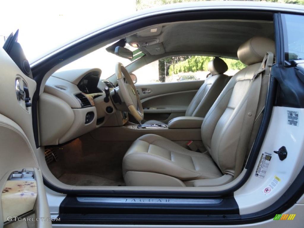 Caramel Interior 2008 Jaguar XK XKR Coupe Photo #37872260