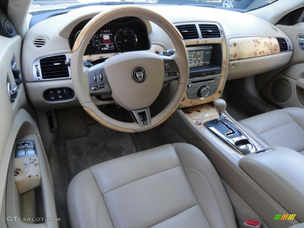 Caramel Interior 2008 Jaguar XK XKR Coupe Photo #37872292