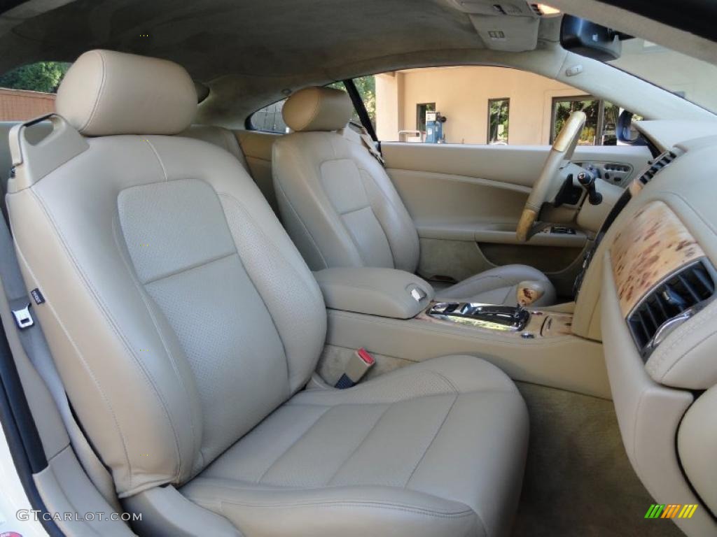 Caramel Interior 2008 Jaguar XK XKR Coupe Photo #37872368