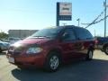 2002 Inferno Red Pearl Dodge Grand Caravan SE  photo #1