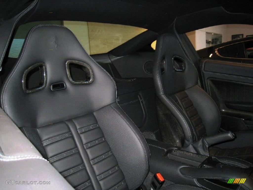 Black Interior 2009 Ferrari 599 GTB Fiorano Standard 599 GTB Fiorano Model Photo #37873096