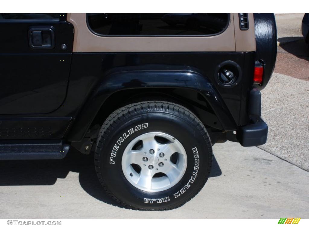 2002 Jeep Wrangler Sahara 4x4 Wheel Photo #37873300