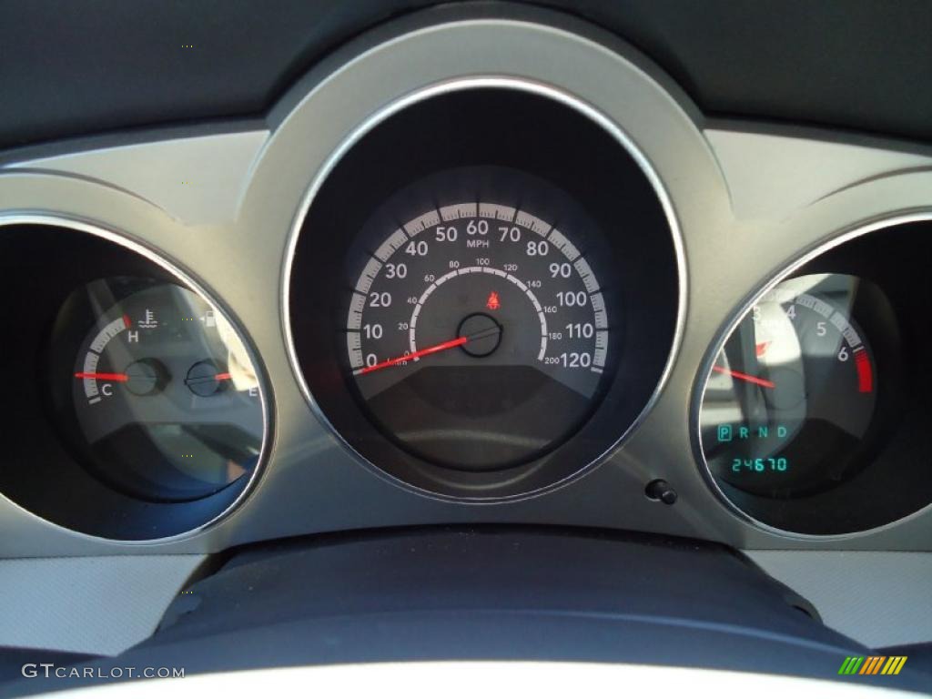 2010 Dodge Avenger R/T Gauges Photo #37874032