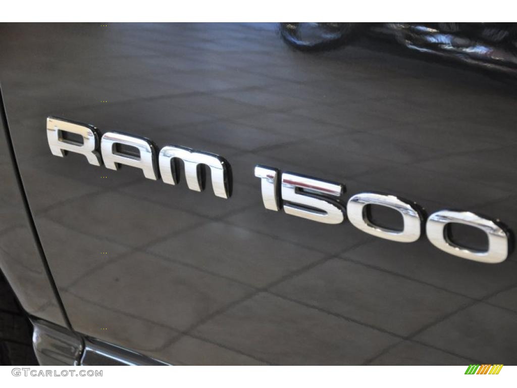 2007 Ram 1500 Sport Quad Cab - Brilliant Black Crystal Pearl / Medium Slate Gray photo #8