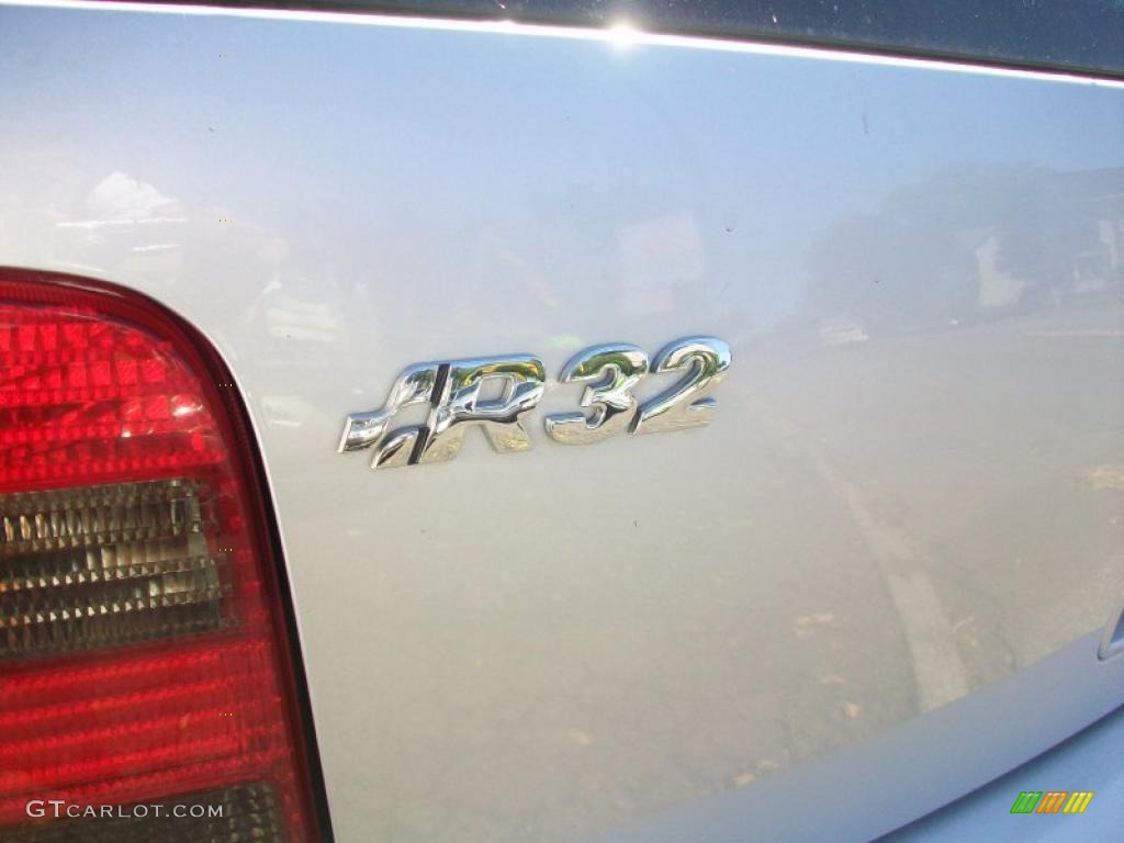 2004 R32  - Reflex Silver Metallic / Anthracite/Black photo #8