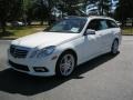 Arctic White 2011 Mercedes-Benz E 350 4Matic Wagon Exterior