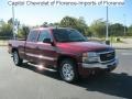 2005 Sport Red Metallic GMC Sierra 1500 SLT Extended Cab  photo #1