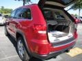 2011 Inferno Red Crystal Pearl Jeep Grand Cherokee Overland  photo #10