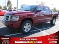Deep Cherry Red Crystal Pearl - Dakota Big Horn Crew Cab Photo No. 1