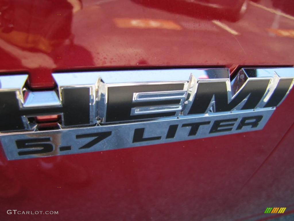 2011 Ram 1500 Sport Quad Cab - Deep Cherry Red Crystal Pearl / Dark Slate Gray/Medium Graystone photo #6