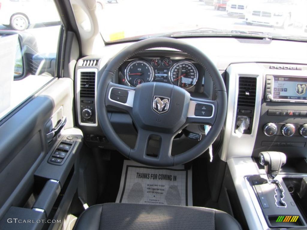 2011 Ram 1500 Sport Quad Cab - Deep Cherry Red Crystal Pearl / Dark Slate Gray/Medium Graystone photo #10