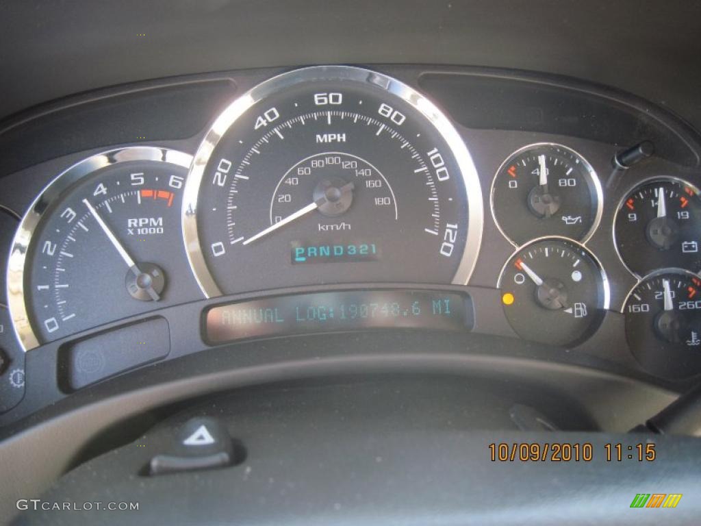 2004 Cadillac Escalade ESV AWD Platinum Edition Gauges Photo #37880896