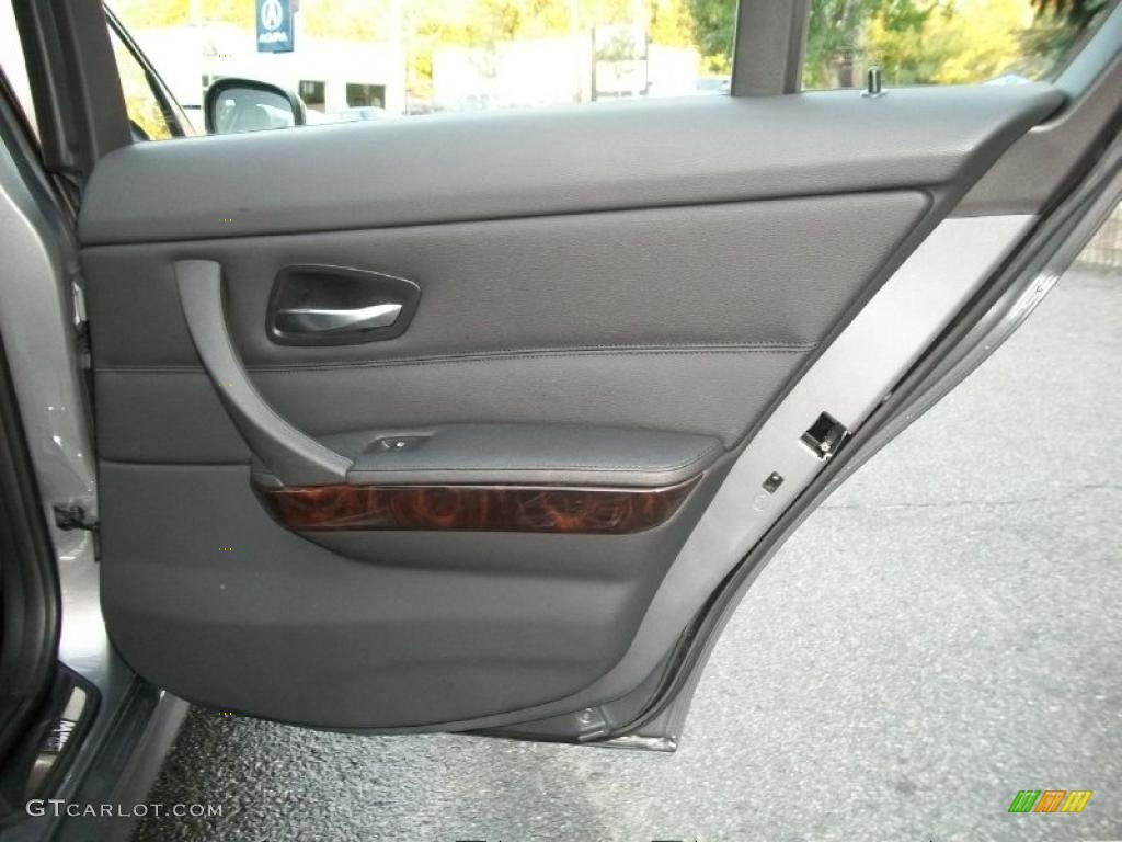 2011 3 Series 328i xDrive Sedan - Space Gray Metallic / Black photo #23