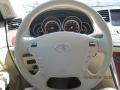 Wheat 2007 Infiniti M 35 Sedan Steering Wheel