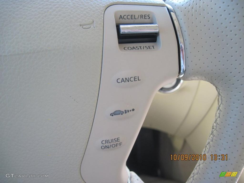 2007 Infiniti M 35 Sedan Wheat Steering Wheel Photo #37882137