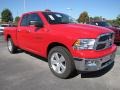 2011 Flame Red Dodge Ram 1500 Big Horn Quad Cab  photo #4