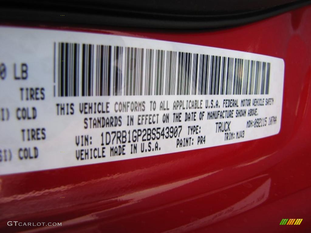 2011 Ram 1500 Big Horn Quad Cab - Flame Red / Dark Slate Gray photo #13