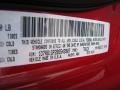  2011 Ram 1500 Big Horn Quad Cab Flame Red Color Code PR4