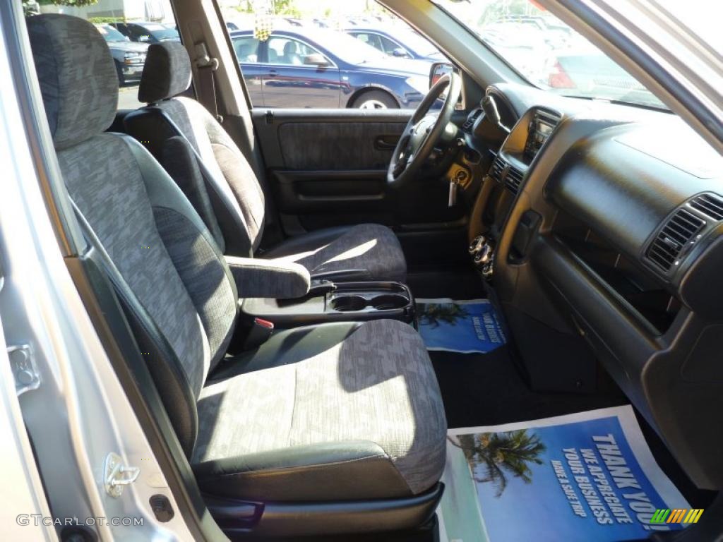 2003 CR-V LX - Satin Silver Metallic / Black photo #11