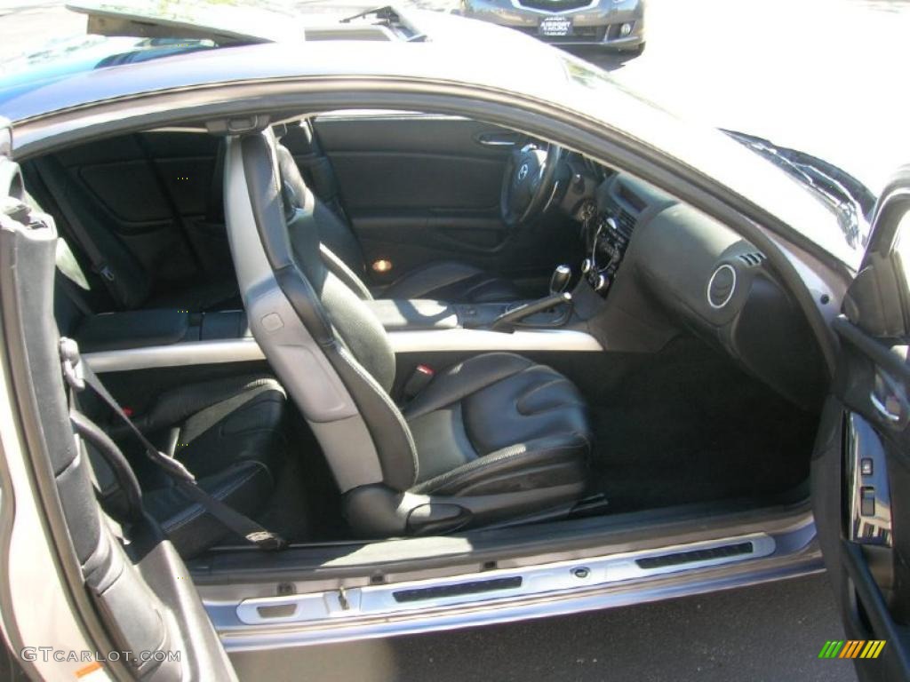 Black Interior 2004 Mazda RX-8 Grand Touring Photo #37884424