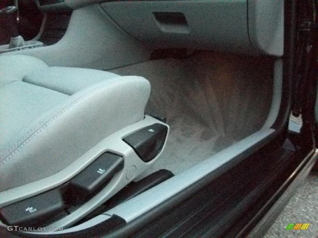 2001 3 Series 325i Sedan - Jet Black / Grey photo #26