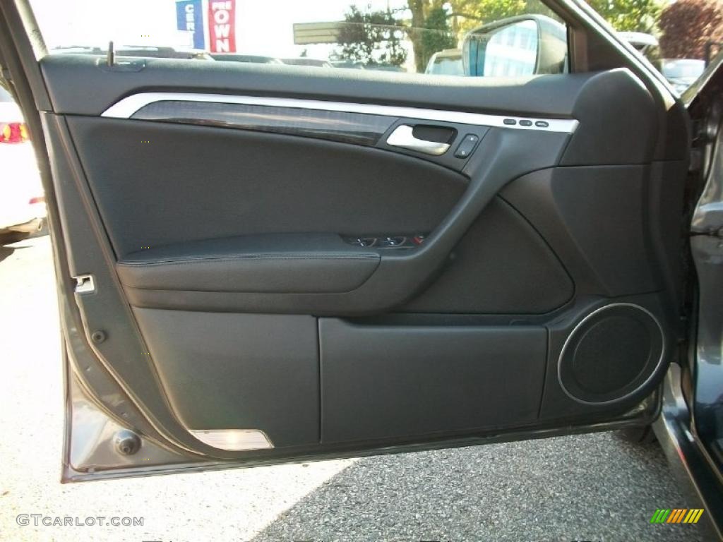 Ebony Interior 2008 Acura TL 3.2 Photo #37885744