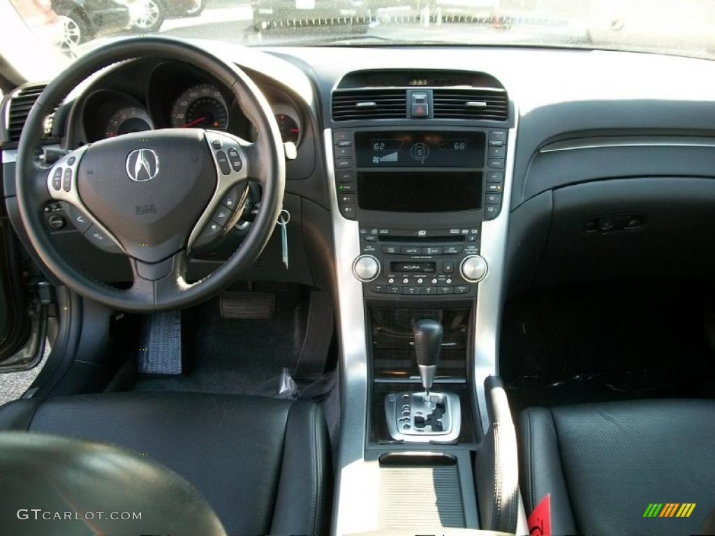 Ebony Interior 2008 Acura TL 3.2 Photo #37885760