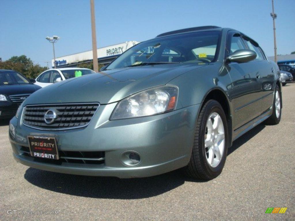 2005 Mystic Emerald Green Nissan Altima 2.5 S 37776917 Photo 22