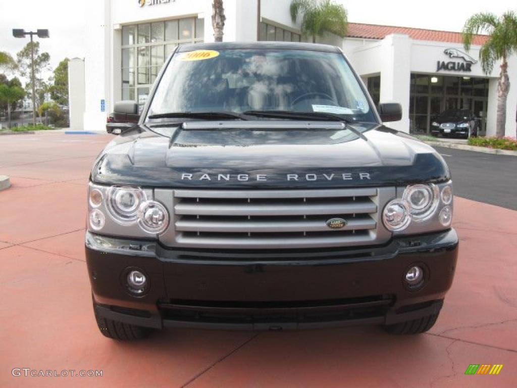 2006 Range Rover HSE - Java Black Pearl / Charcoal/Jet photo #2