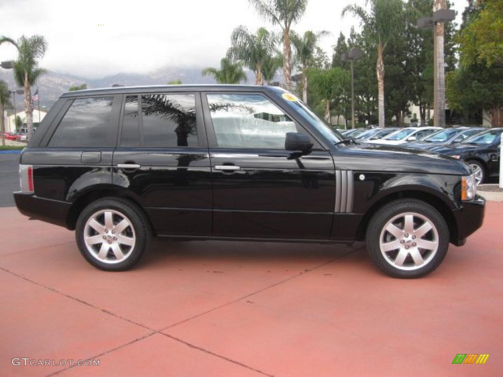 2006 Range Rover HSE - Java Black Pearl / Charcoal/Jet photo #3