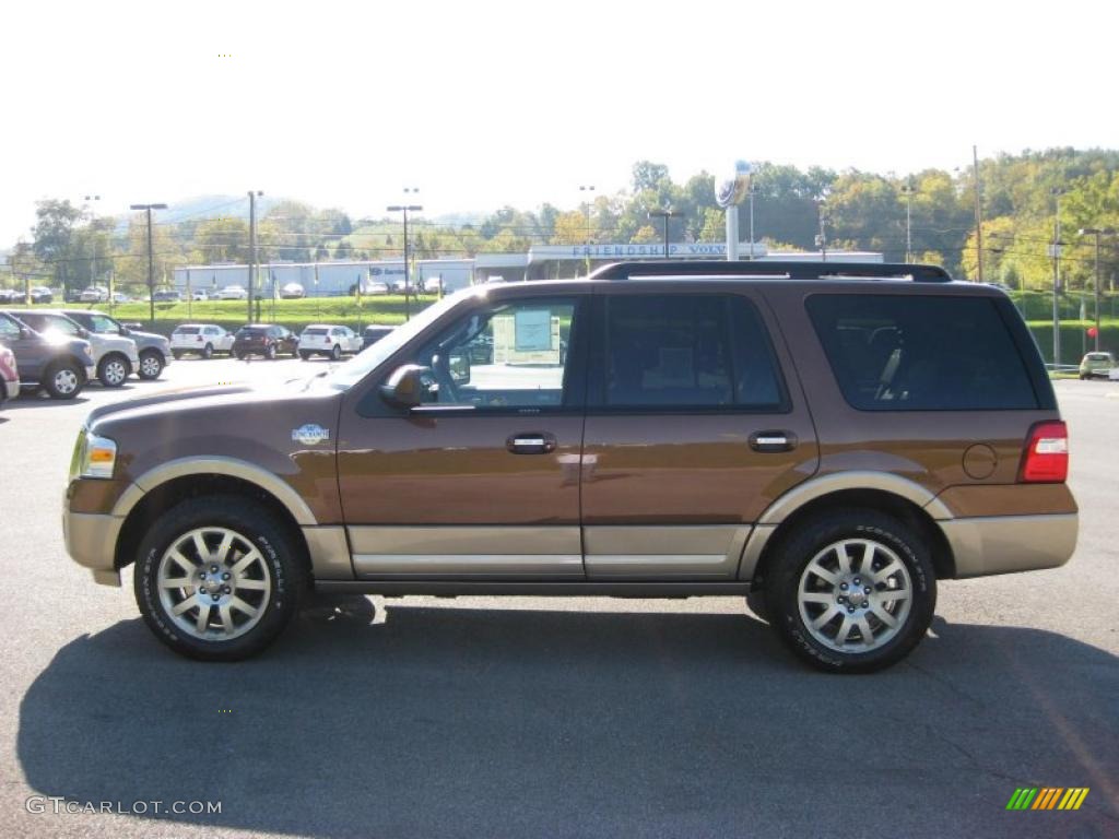 2011 Expedition King Ranch 4x4 - Golden Bronze Metallic / Chaparral Leather photo #1