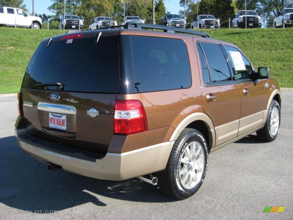 Golden Bronze Metallic 2011 Ford Expedition King Ranch 4x4 Exterior Photo #37887888