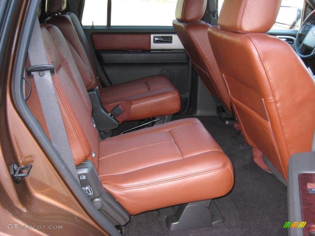 Chaparral Leather Interior 2011 Ford Expedition King Ranch 4x4 Photo #37888108