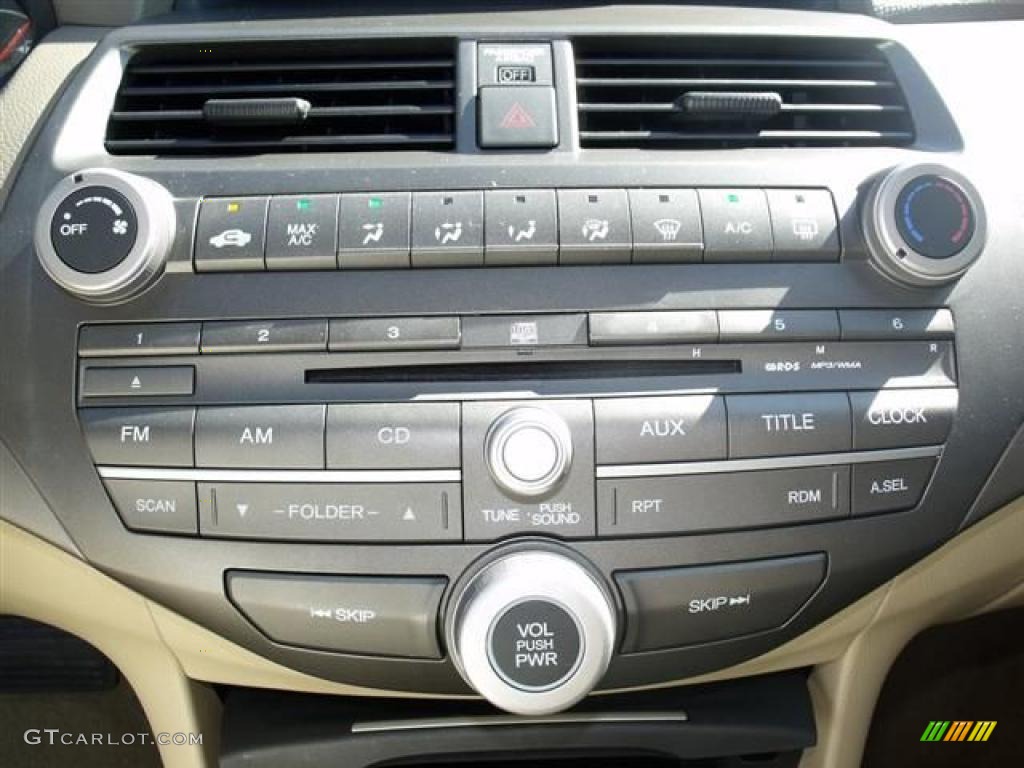 2008 Honda Accord LX-P Sedan Controls Photo #37888124