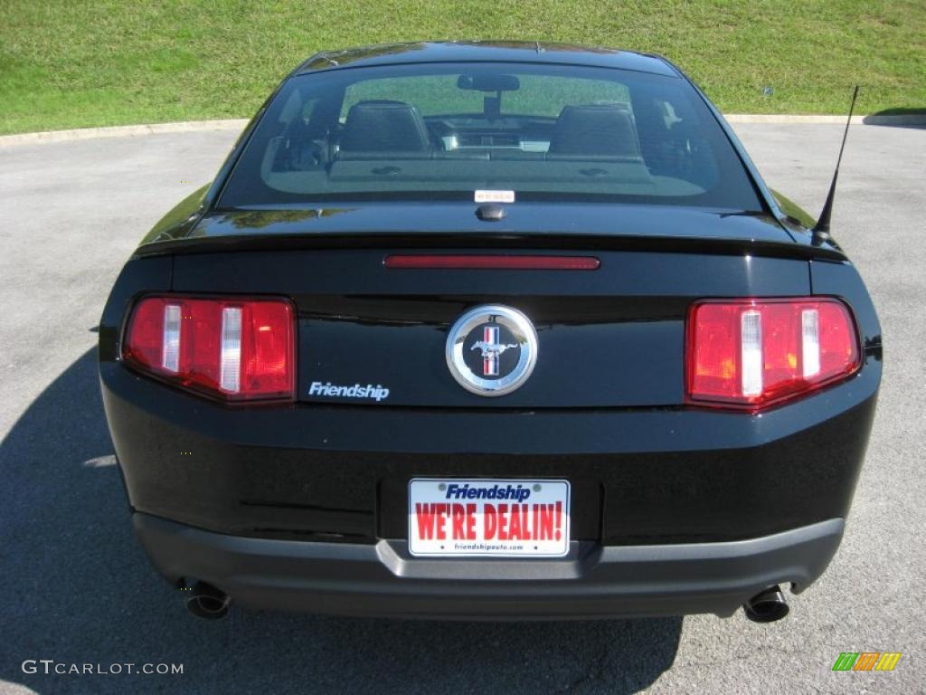 Ebony Black 2011 Ford Mustang V6 Premium Coupe Exterior Photo #37888360