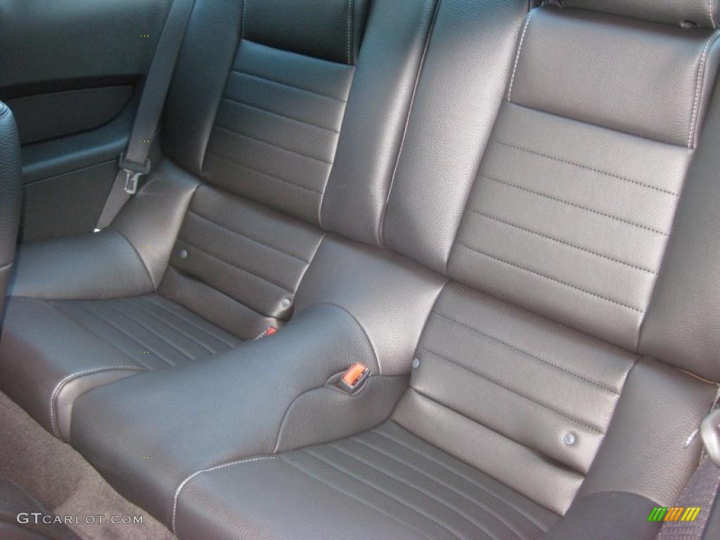 Charcoal Black Interior 2011 Ford Mustang V6 Premium Coupe Photo #37888456
