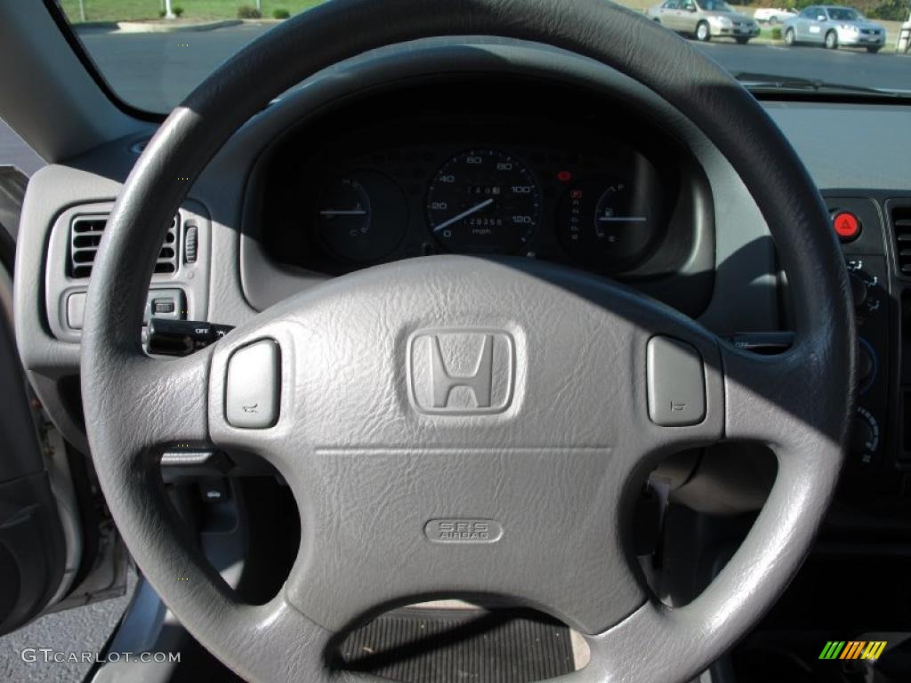 2000 Civic VP Sedan - Vogue Silver Metallic / Gray photo #17