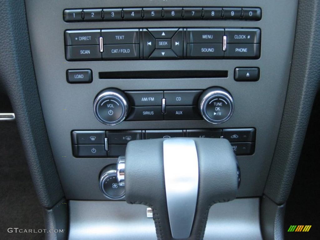 2011 Ford Mustang V6 Premium Coupe Controls Photo #37888536