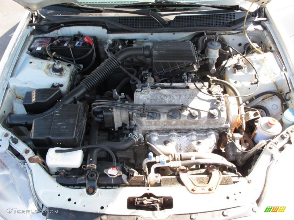 2000 Honda Civic VP Sedan 1.6 Liter SOHC 16-Valve 4 Cylinder Engine Photo #37888568