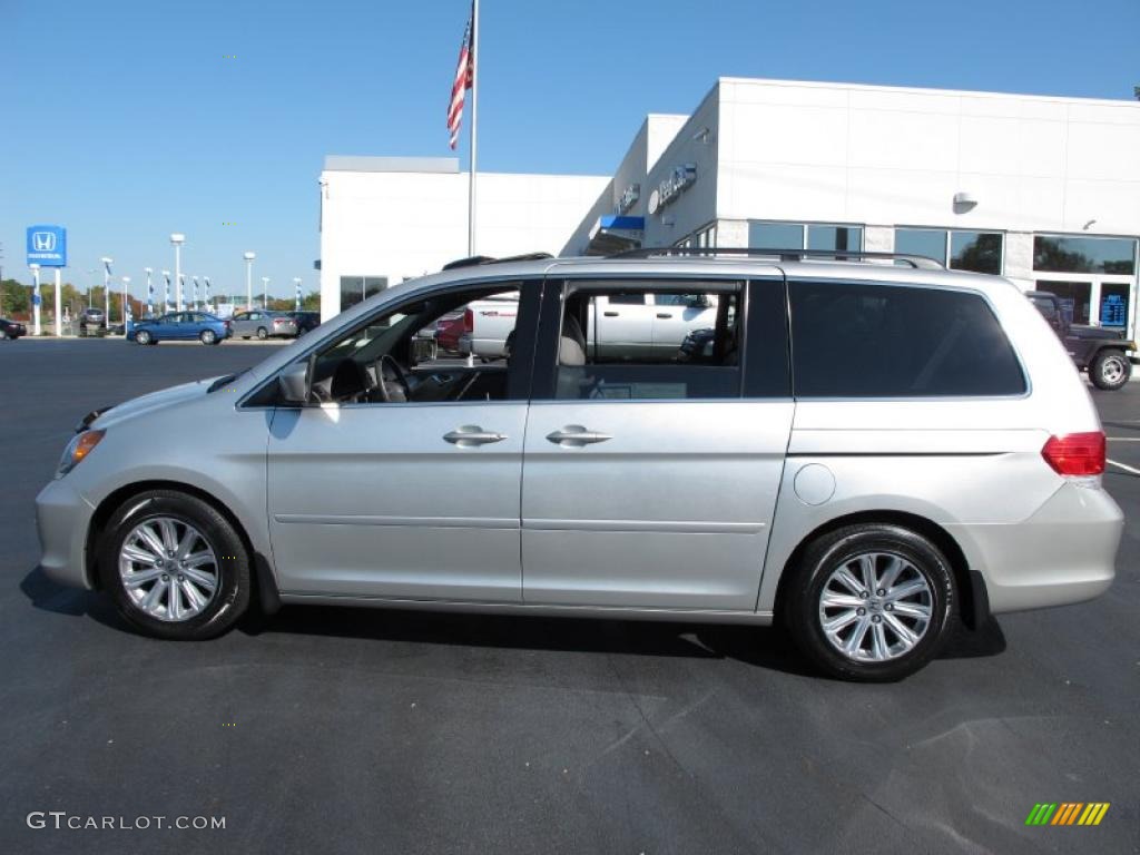 Silver Pearl Metallic 2009 Honda Odyssey Touring Exterior Photo #37888616