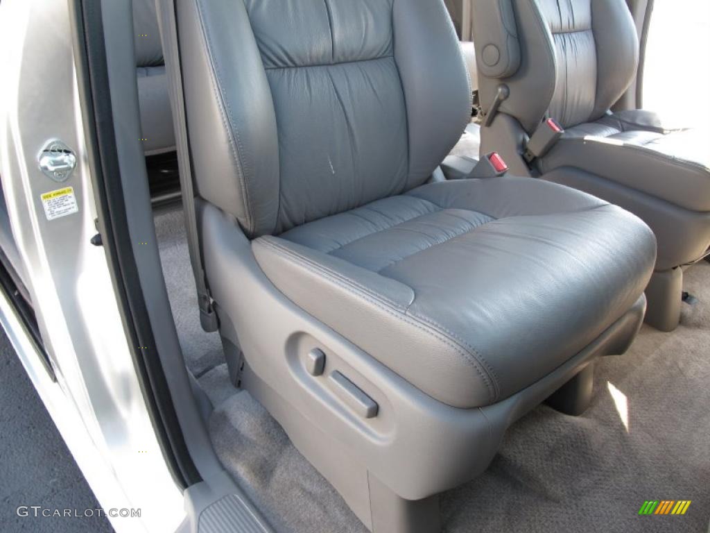 Gray Interior 2009 Honda Odyssey Touring Photo #37888860