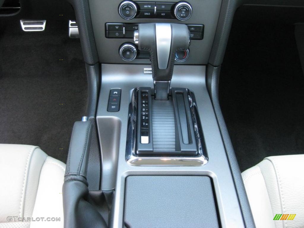 2011 Mustang V6 Premium Coupe - Performance White / Stone photo #21
