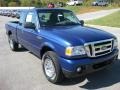 Vista Blue Metallic 2011 Ford Ranger XLT SuperCab 4x4 Exterior