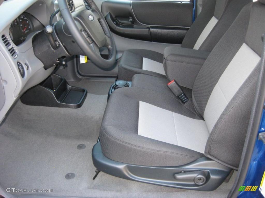 Medium Dark Flint Interior 2011 Ford Ranger XLT SuperCab 4x4 Photo #37889096