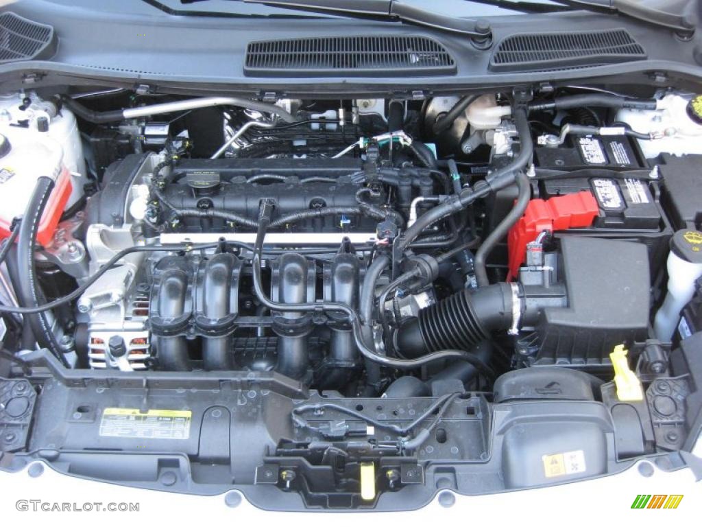 2011 Ford Fiesta SE Hatchback 1.6 Liter DOHC 16-Valve Ti-VCT Duratec 4 Cylinder Engine Photo #37889420