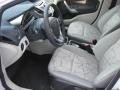 Light Stone/Charcoal Black Cloth 2011 Ford Fiesta SE Hatchback Interior Color